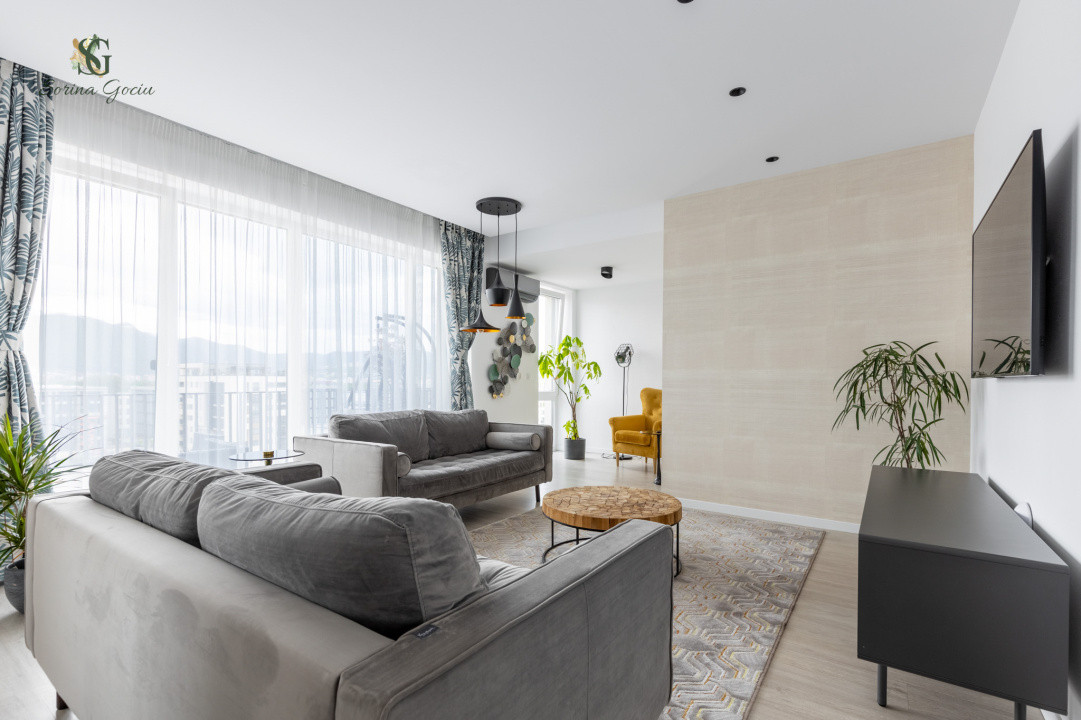 De inchiriat Penthouse Exclusiv, 2 locuri de parcare, Kasper Coresi