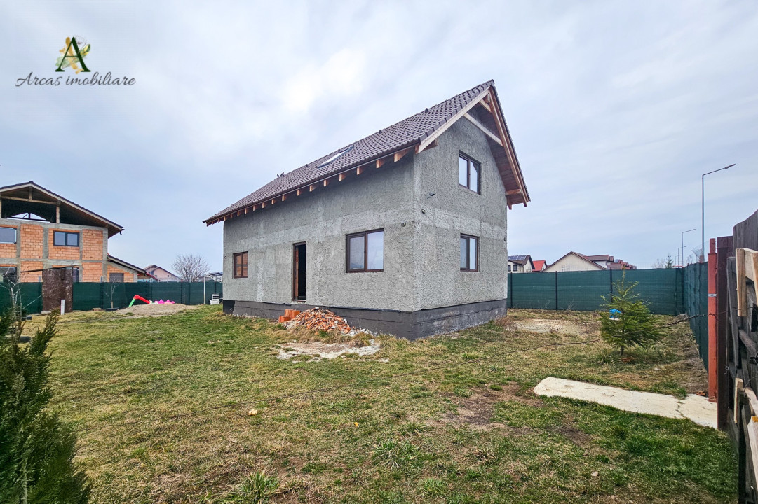 Casa constructie noua, la rosu situata  in Harman, str. Matei Corvin