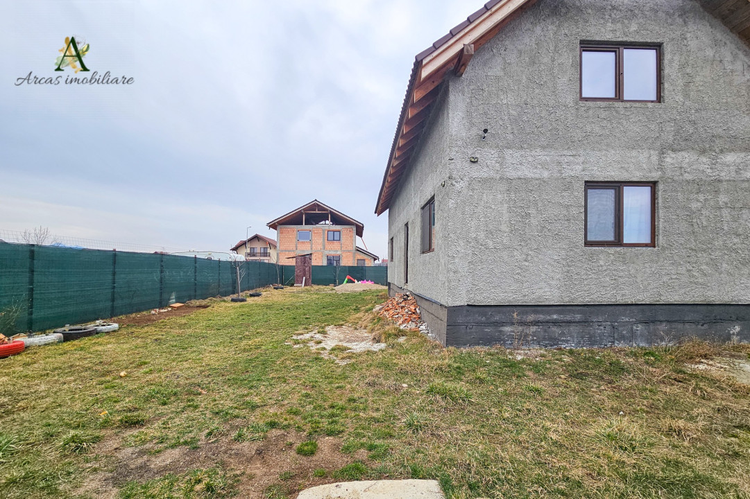 Casa constructie noua, la rosu situata  in Harman, str. Matei Corvin