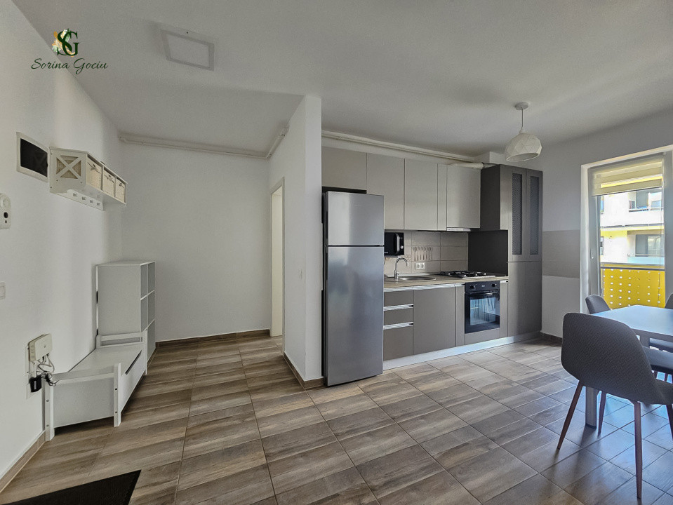 Apartament mobilat si utilat, 2 camere, loc de parcare, Avantgarden