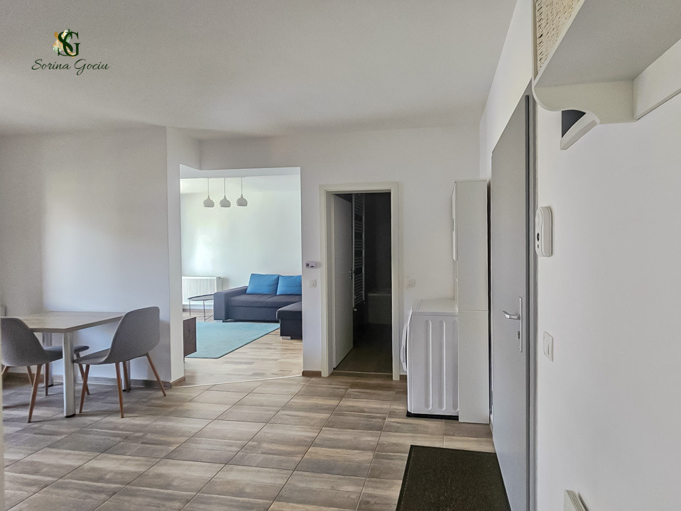 Apartament mobilat si utilat, 2 camere, loc de parcare, Avantgarden