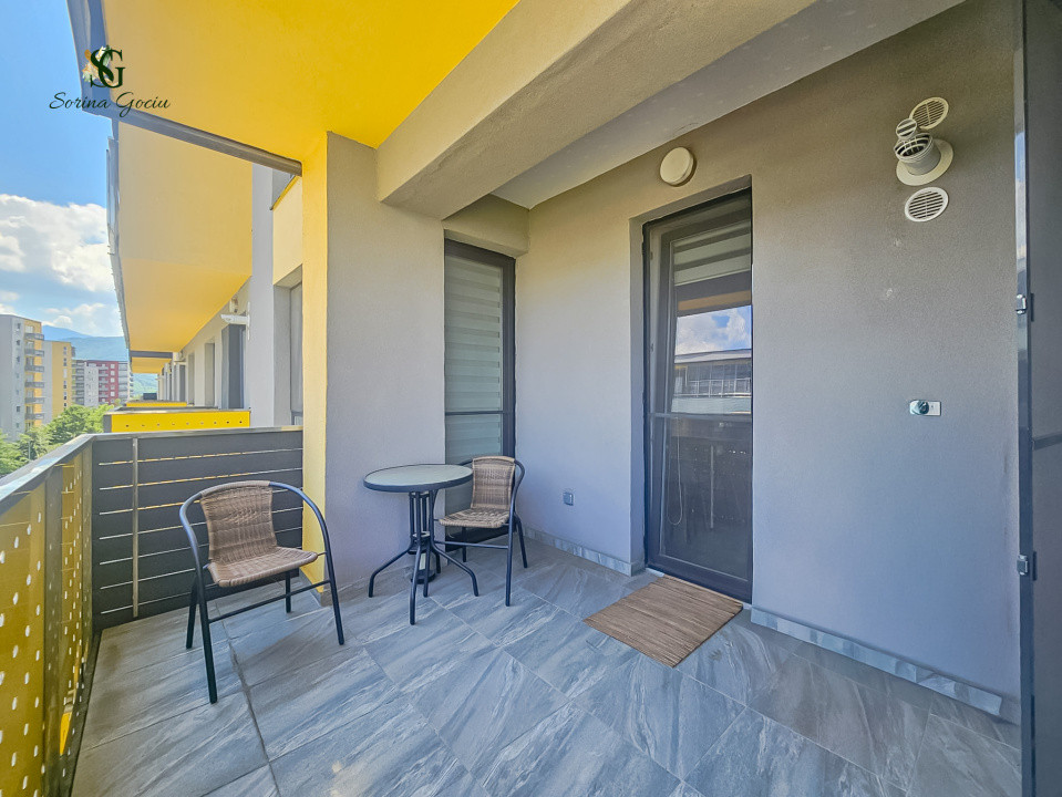 Apartament mobilat si utilat, 2 camere, loc de parcare, Avantgarden