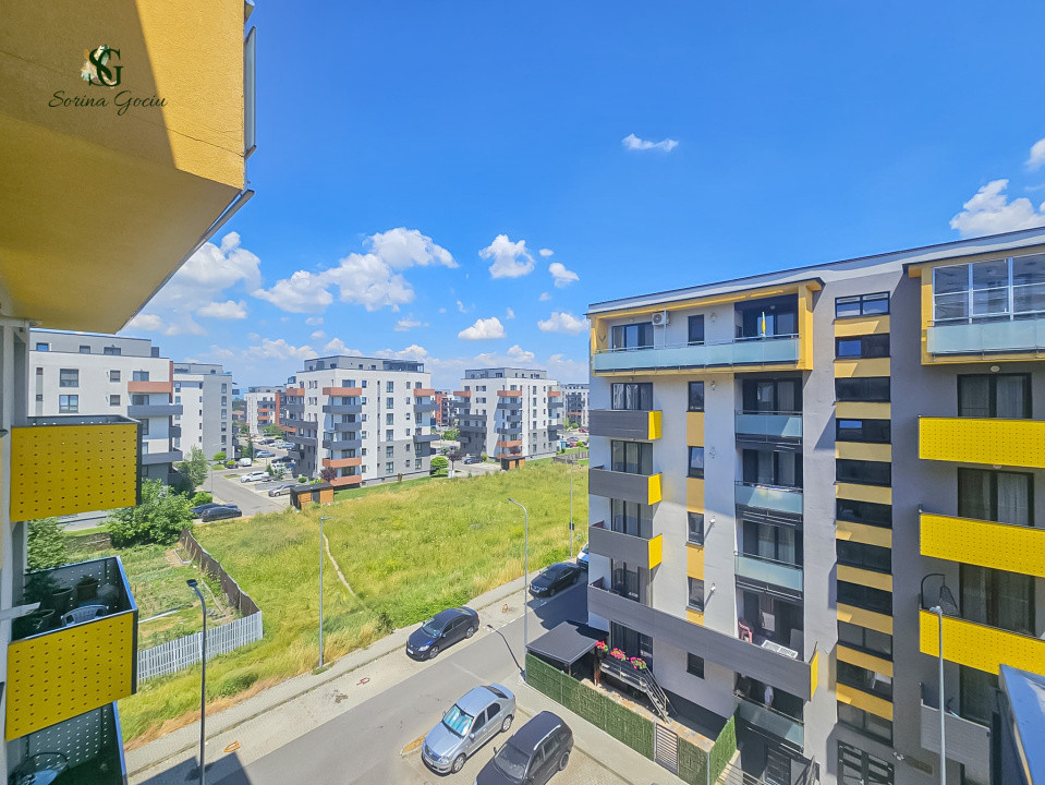 Apartament mobilat si utilat, 2 camere, loc de parcare, Avantgarden