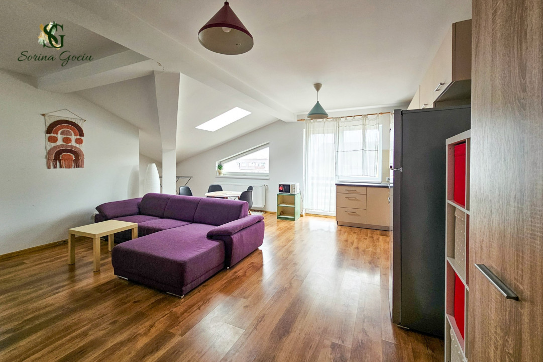 Apartament tip studio, mobilat si utilat situat in Subcetate, Sanpetru