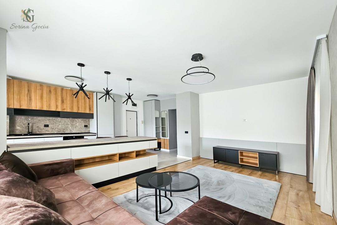 Mobilat si utilat lux cu finisaje moderne, 3 camere decomandate, St. Sitarului