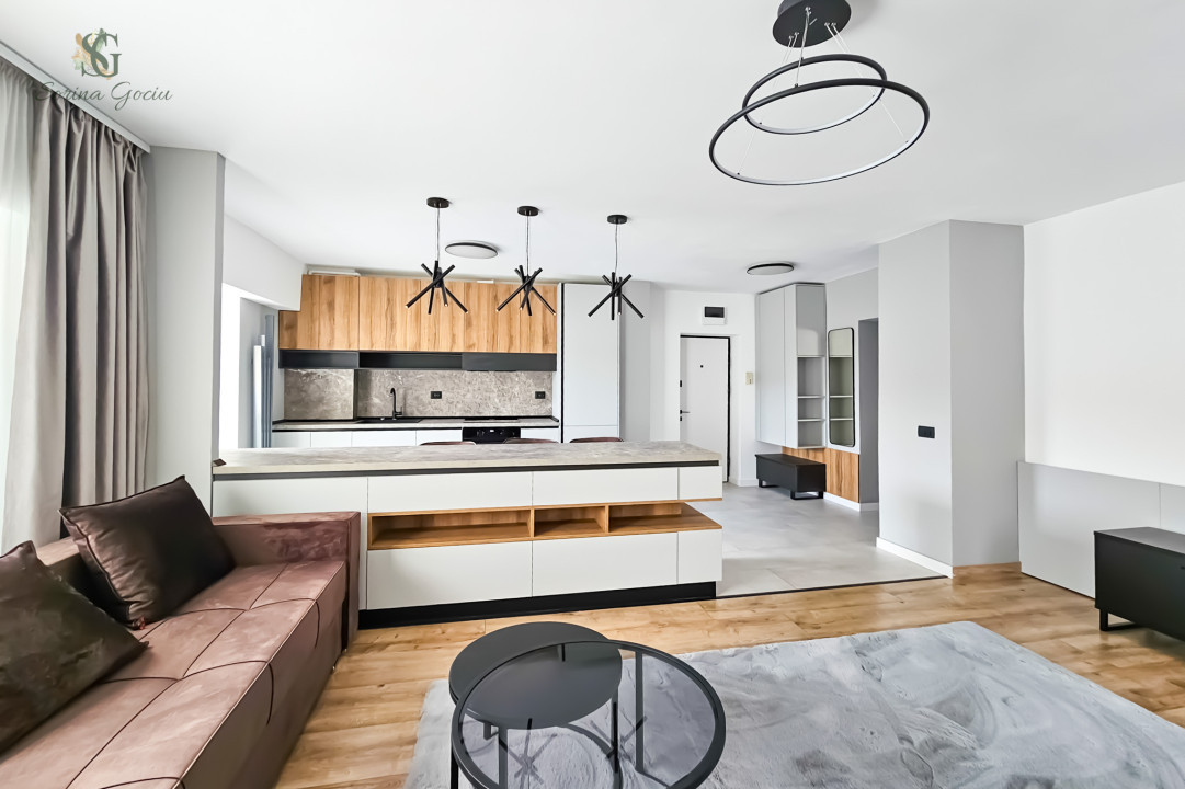 Mobilat si utilat lux cu finisaje moderne, 3 camere decomandate, St. Sitarului
