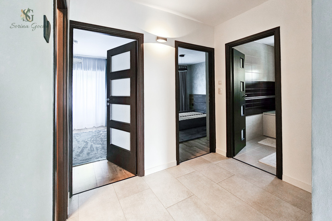 Mobilat si utilat lux cu finisaje moderne, 3 camere decomandate, St. Sitarului