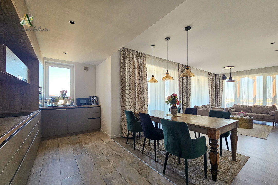 De inchiriat, Penthouse superb cu 4 camere, zona Coresi, Kasper