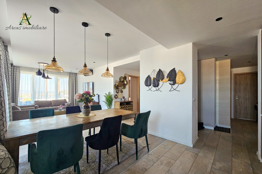 De inchiriat, Penthouse superb cu 4 camere, zona Coresi, Kasper