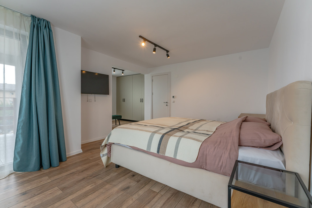 Casa mobila si utilata complet, cu finisaje moderne in Cristian, Brasov