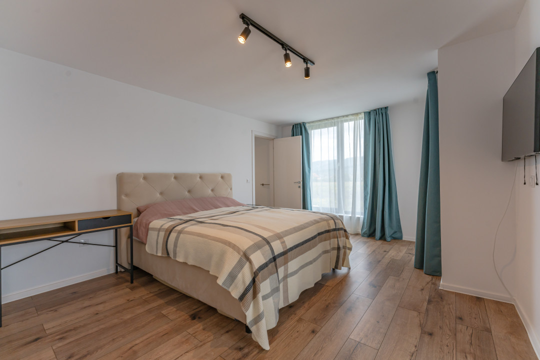 Casa mobila si utilata complet, cu finisaje moderne in Cristian, Brasov