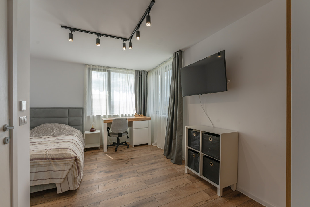 Casa mobila si utilata complet, cu finisaje moderne in Cristian, Brasov