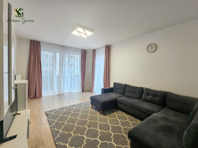 De inchiriat apartament cu 3 camere,mobilat si utilat in Qualis