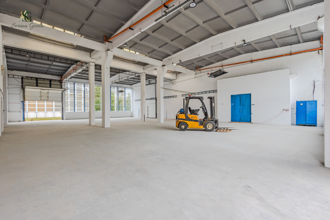 Hala indrustriala recent renovata