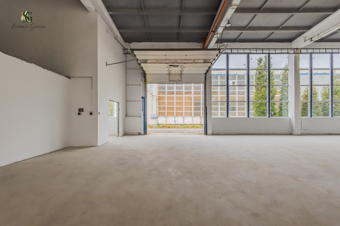Hala indrustriala recent renovata