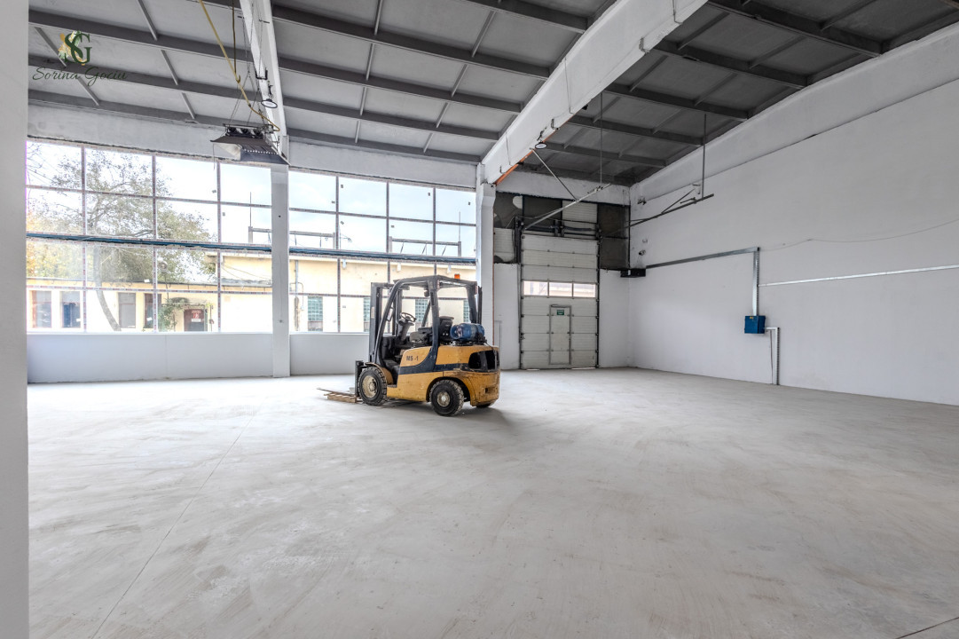 Hala indrustriala recent renovata