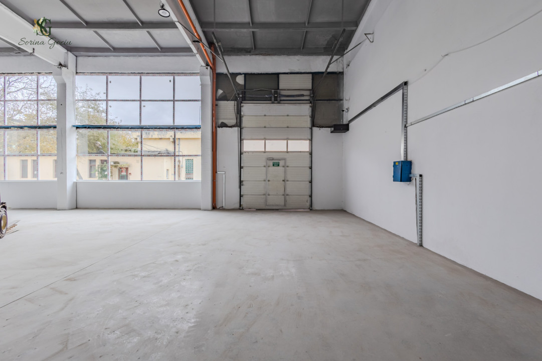 Hala indrustriala recent renovata