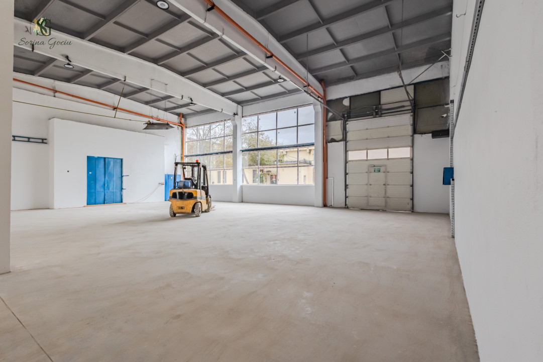 Hala indrustriala recent renovata