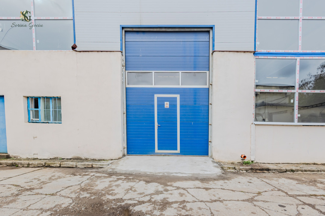 Hala indrustriala recent renovata