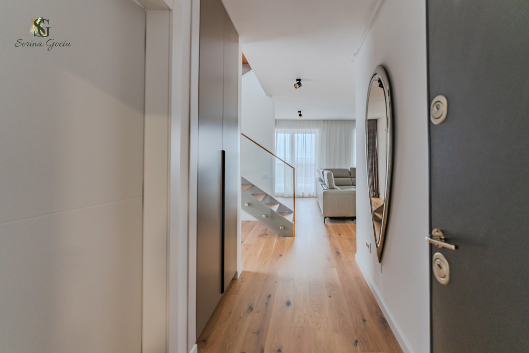 Penthouse cu finisaje premium, prima inchiriere, in Racadau