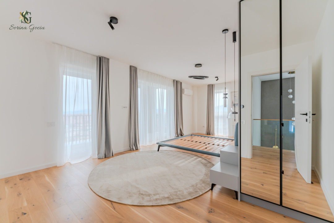 Penthouse cu finisaje premium, prima inchiriere, in Racadau