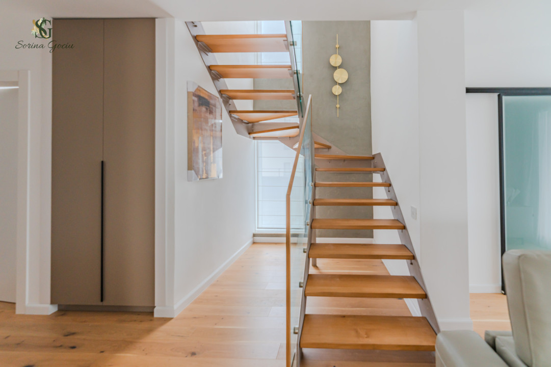 Penthouse cu finisaje premium, prima inchiriere, in Racadau