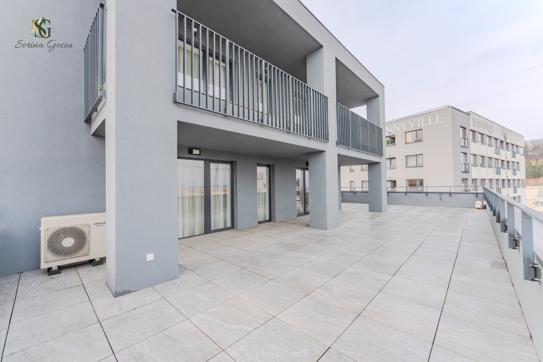 Penthouse cu finisaje premium, prima inchiriere, in Racadau