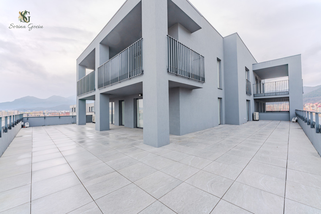 Penthouse cu finisaje premium, prima inchiriere, in Racadau