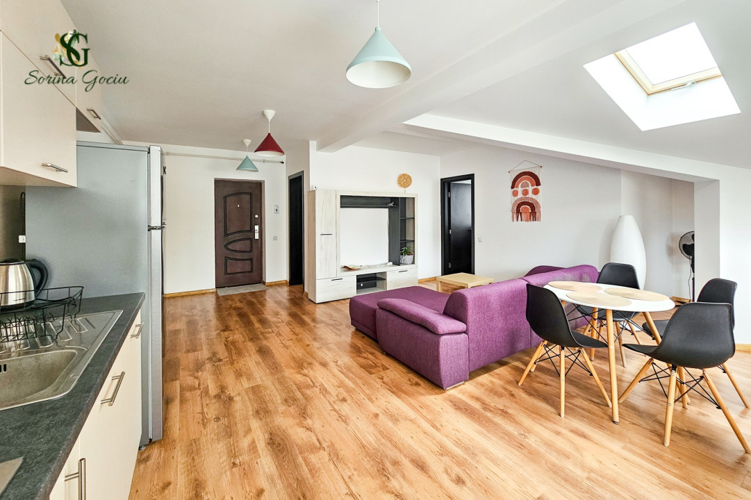 Apartament tip studio, mobilat si utilat situat in Subcetate, Sanpetru