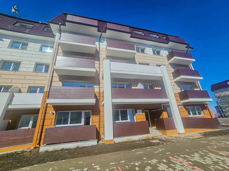 Apartament, 50 mp utili, încălzire în pardoseală, 2 parcări, Sânpetru