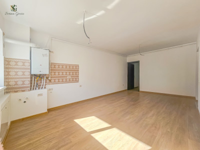 Apartament, 50 mp utili, încălzire în pardoseală, 2 parcări, Sânpetru